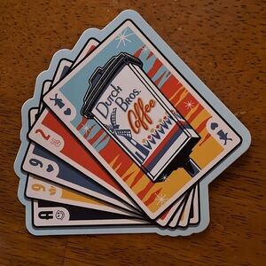 NEW DUTCH BROS JULY STICKER